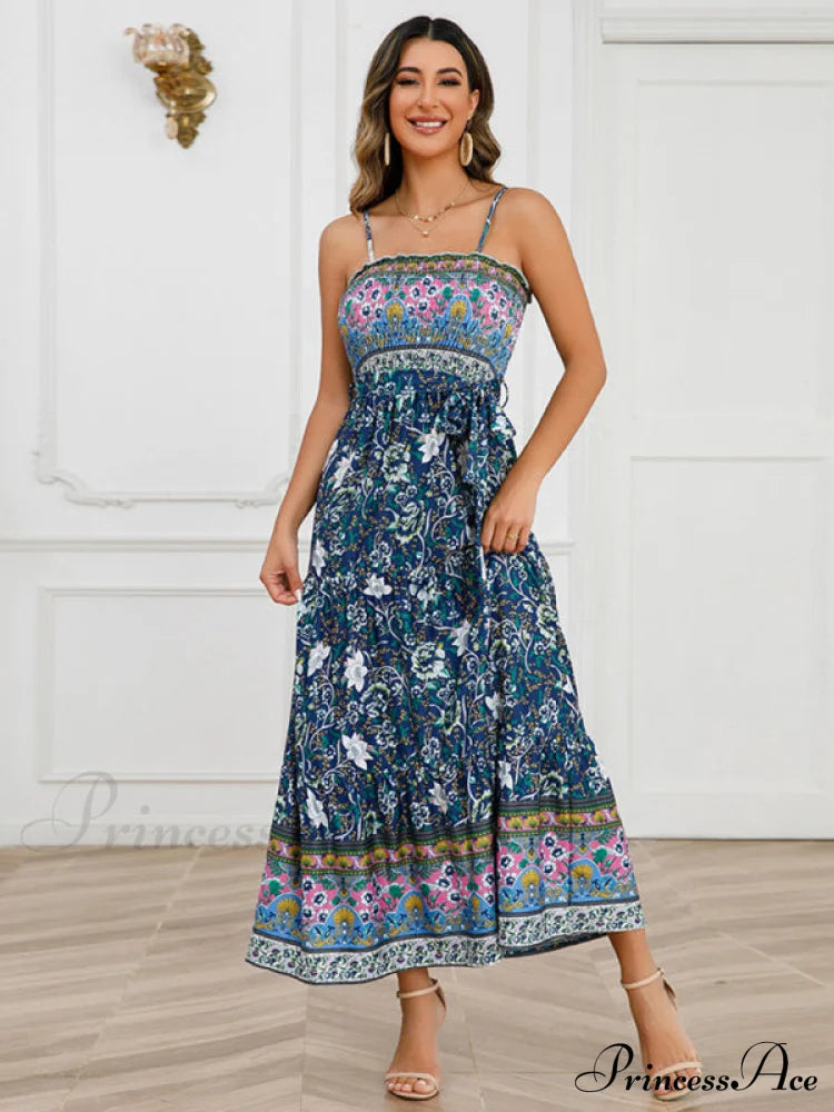 With Gown For Bohemian Women Full-Length Straps