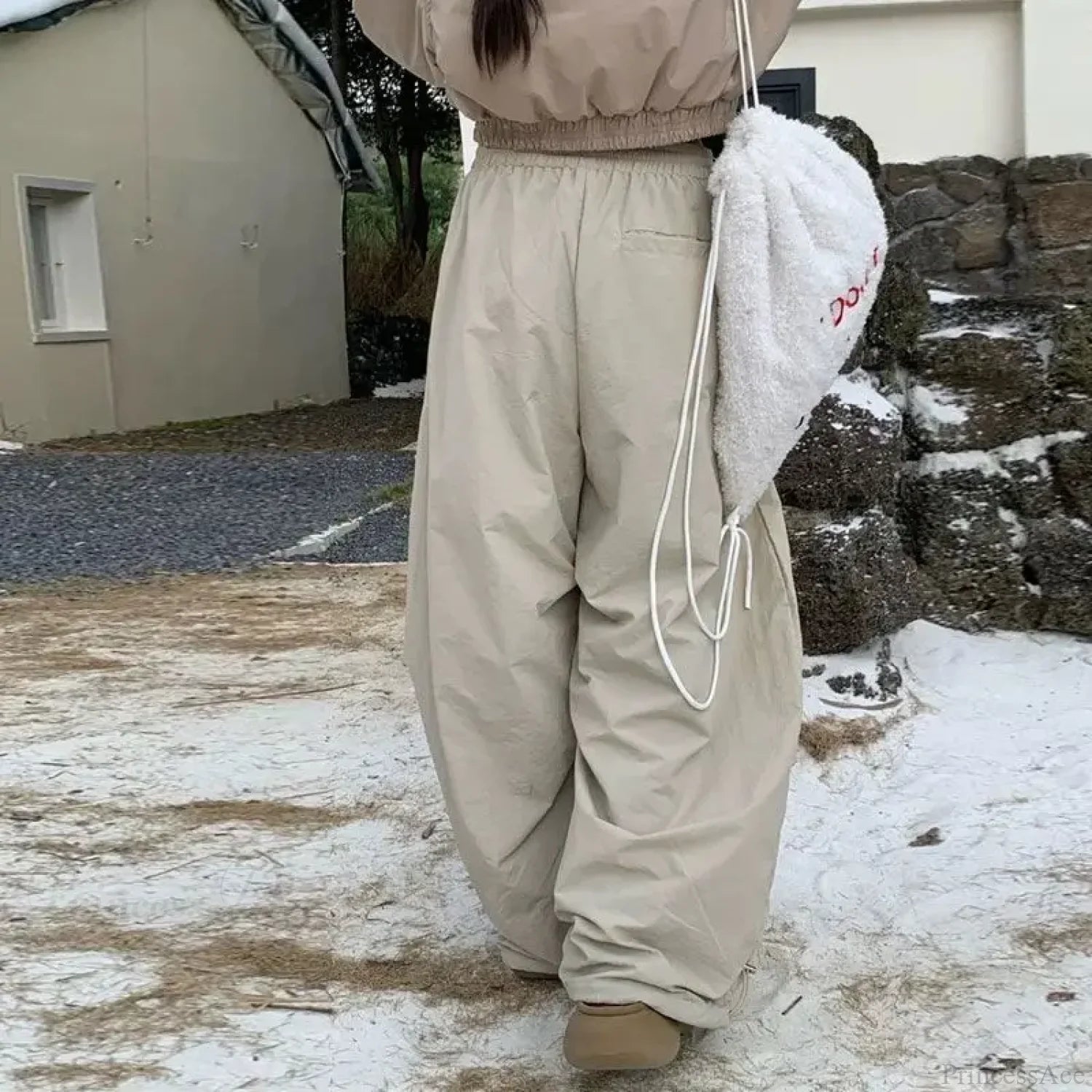 Y2K Harajuku Women Wide Leg Pants