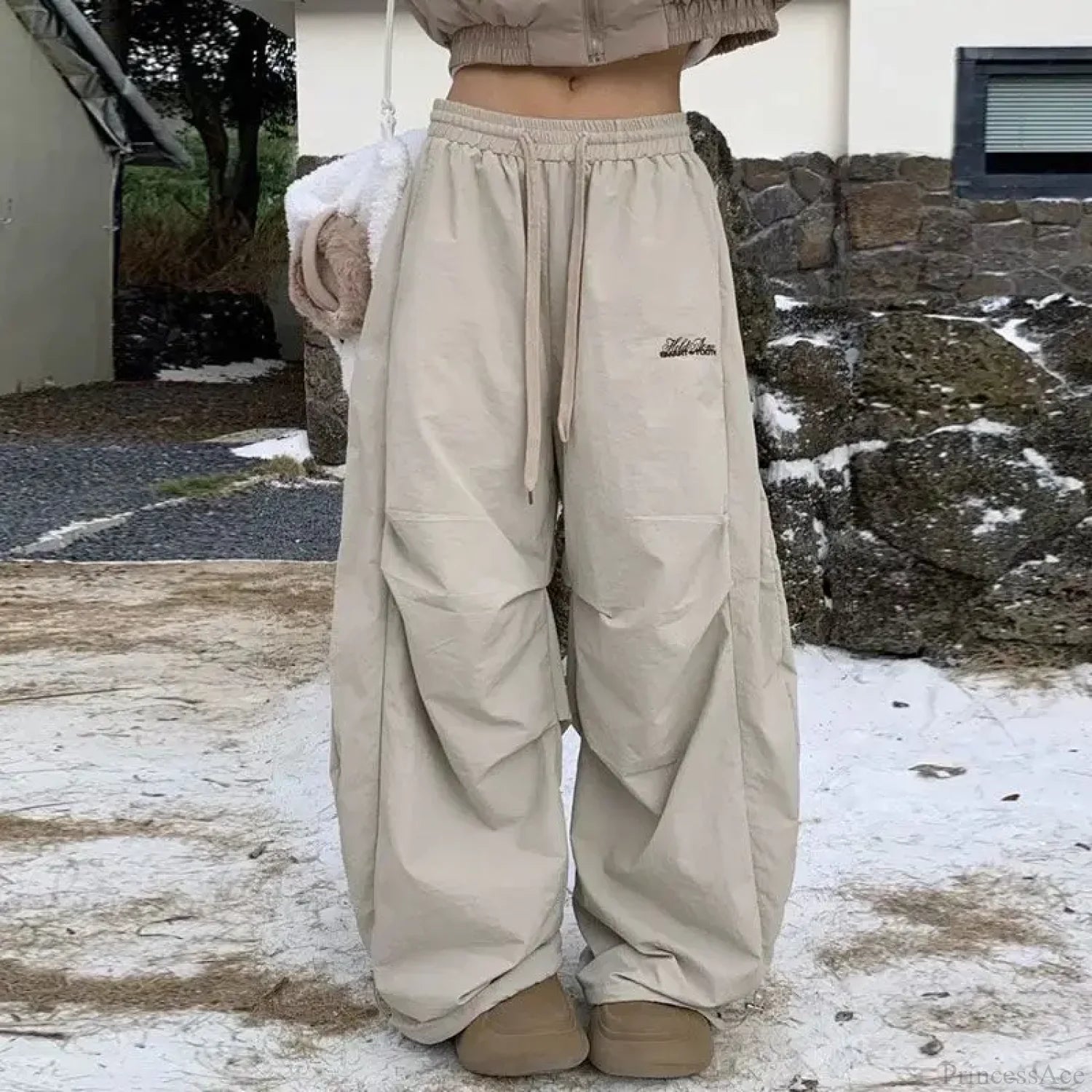 Y2K Harajuku Women Wide Leg Pants
