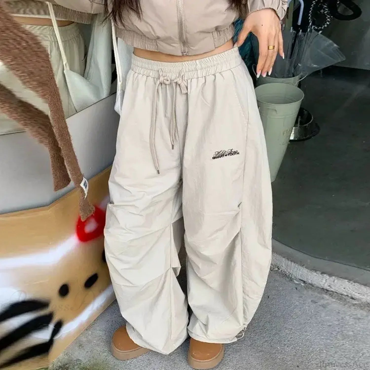 Y2K Harajuku Women Wide Leg Pants