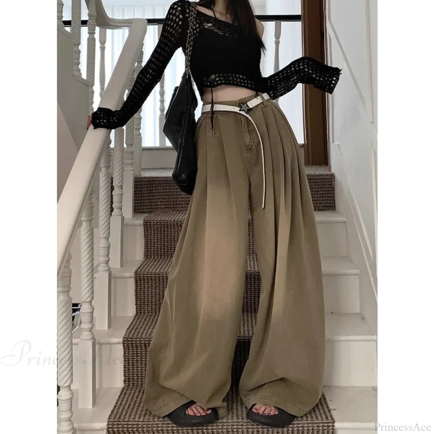 Y2K Oversized Cargo Baggy Women Pants