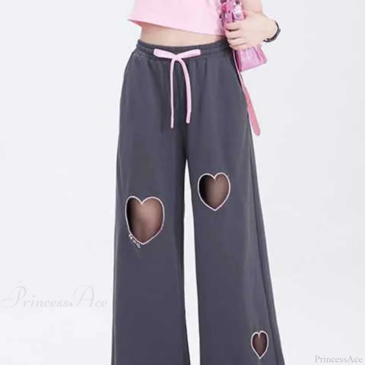 Youth Vintage Love Casual Straight Pants